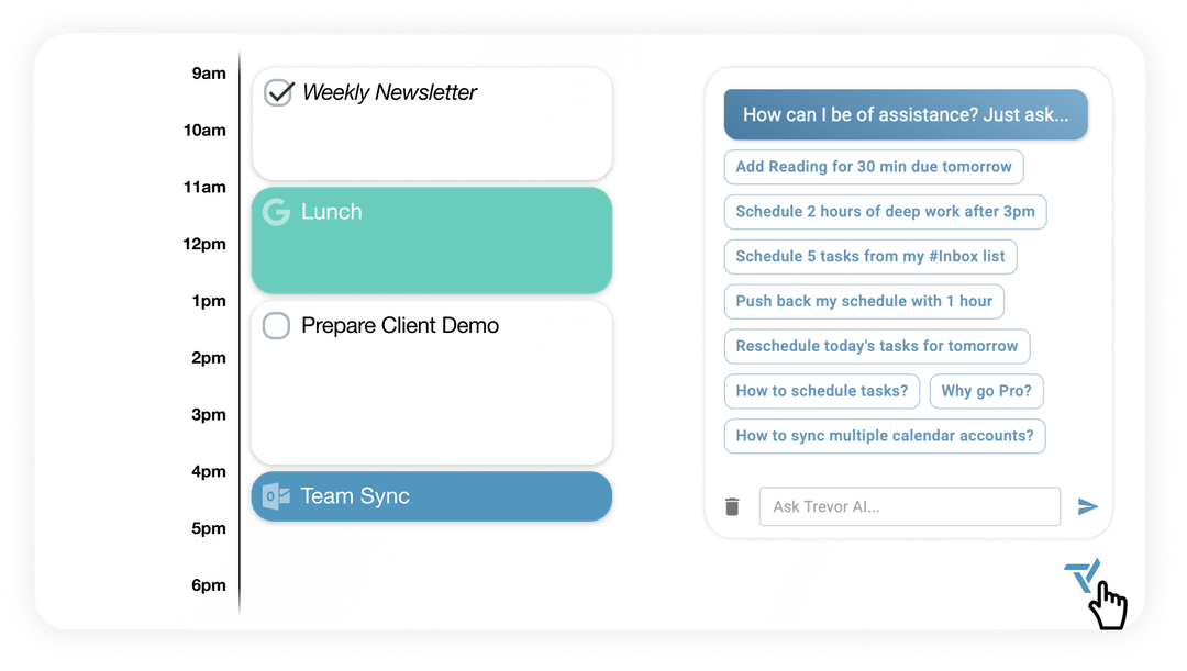 trevor ai review free ai calednar scheduler